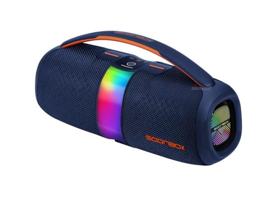 SOONBOX S5300 Bluetooth Speaker,20W, IPX6, Bluetooth, TF card, FM, USB, AUX, TWS, 6-8 Hours Battery - Blue